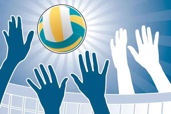 Соревнование по волейболу